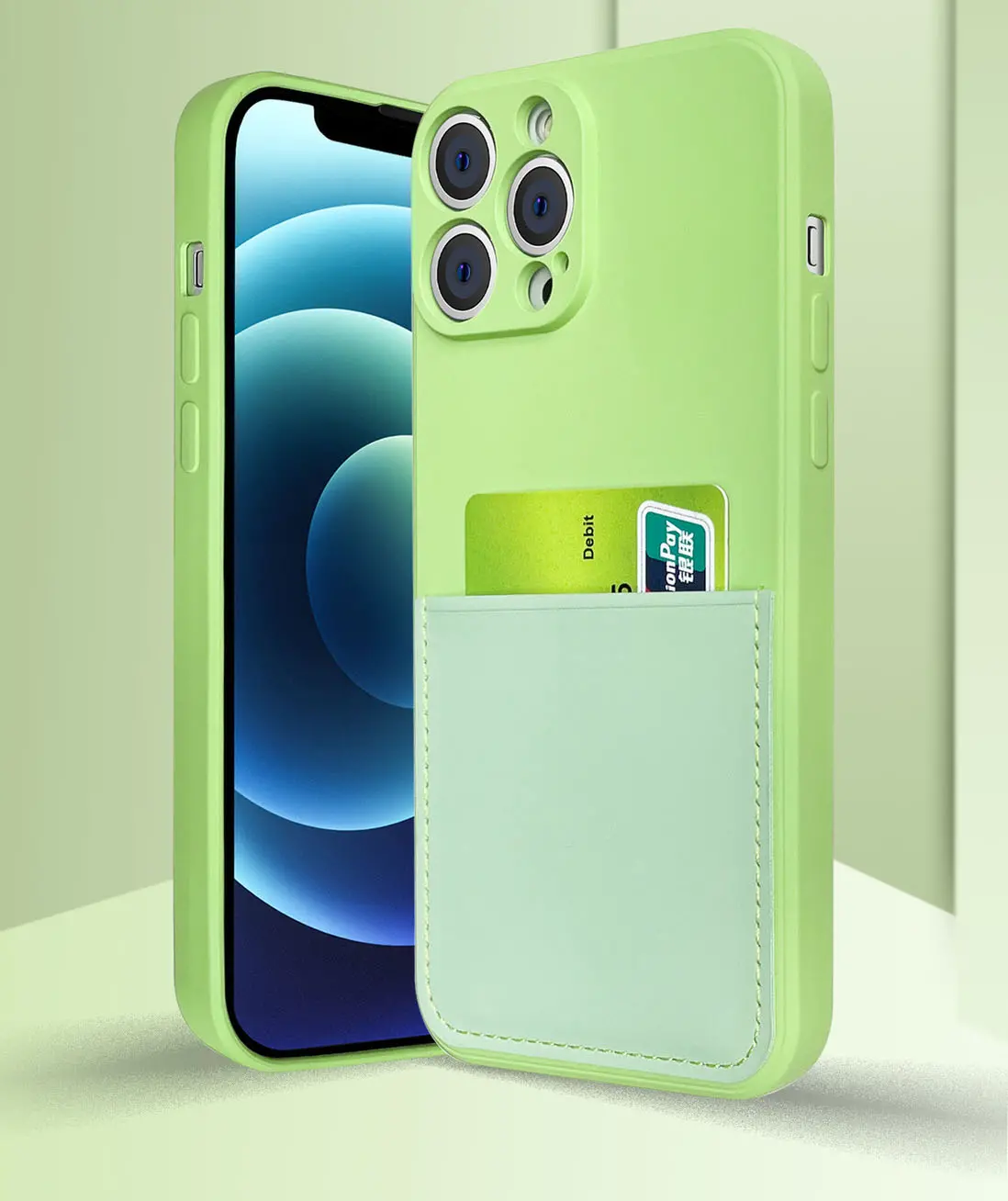 iphone 13 pro card pocket phone case 