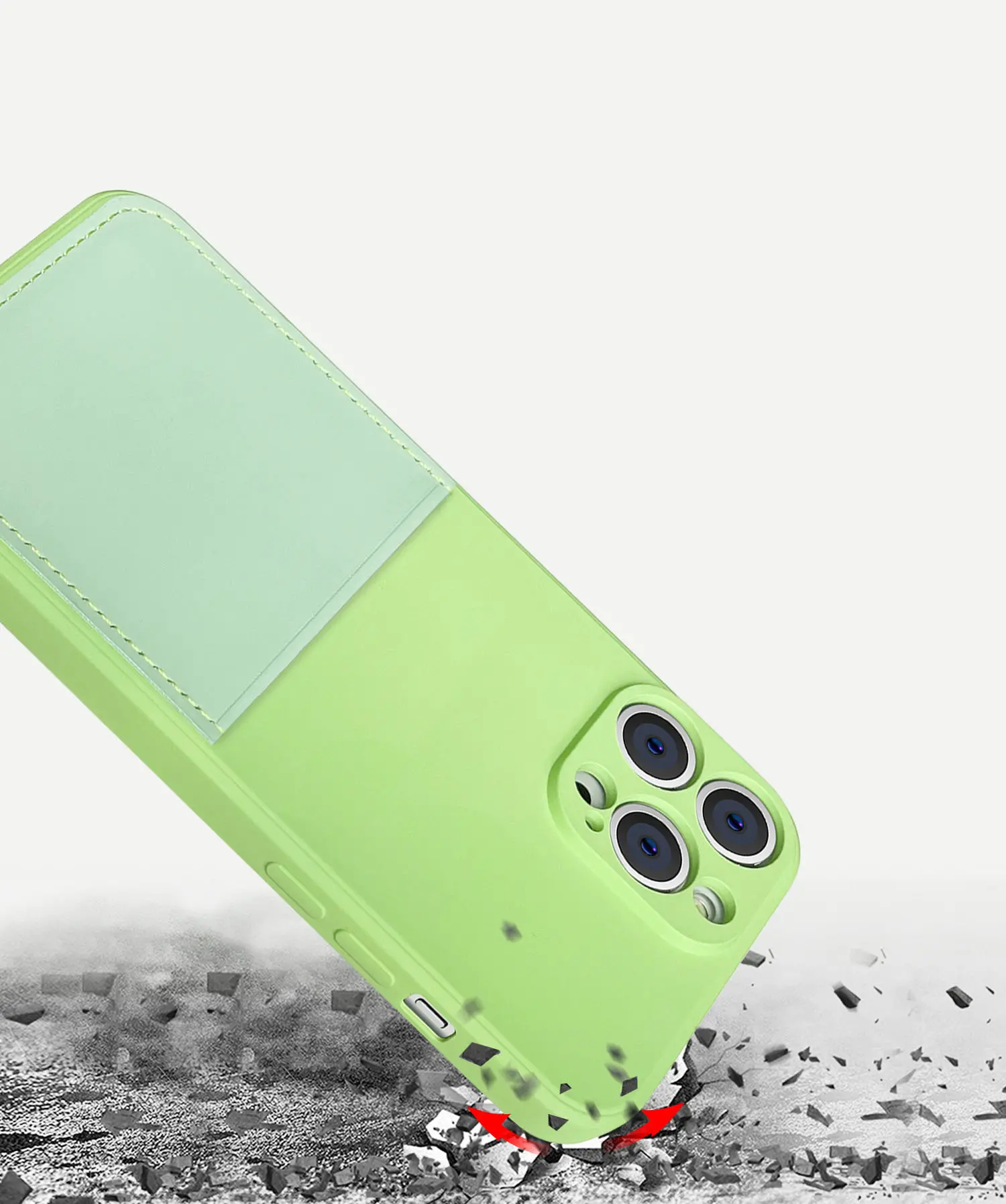 customs card pocket phone case